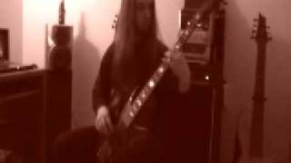 Cannibal Corpse -Shatter their bones on bass guitar