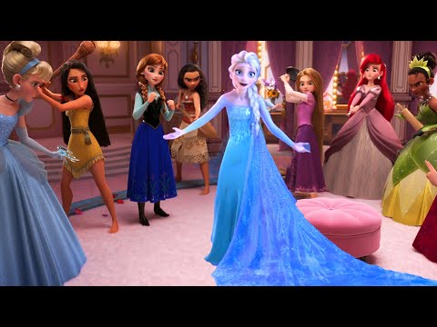 If Disney Princesses meets Elsa ?