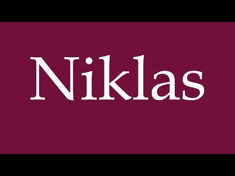 How to Pronounce ''Niklas'' Correctly in German
