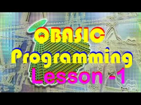 Qbasic Programming Tutorial Lesson 1