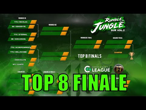 🏆MK11 - TOP 8 FINALS RUMBLE IN THE JUNGLE SUR V2  - Ft. Nicolas, Scorpionprocs, Hellraiser, Genobyte