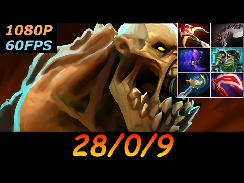 Dota 2 Lifestealer Pro 28/0/9 (Kills/Deaths/Assists) Top MMR 812 GPM Ranked Full Gameplay