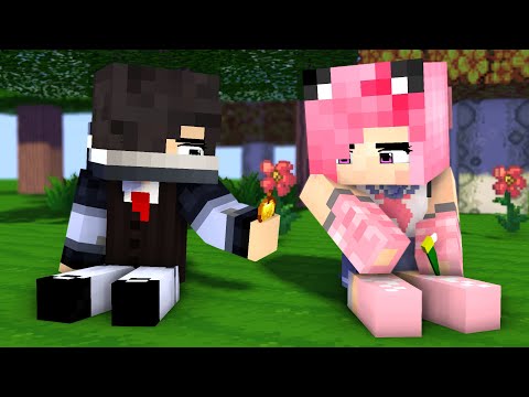 HE LOVES ME HE LOVES ME NOT COUPLE DANCE APHMAU FRIENDS ZANE AND KC - MINECRAFT ANIMATION #shorts