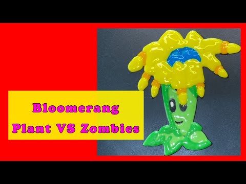 Plant VS Zombies Pancake Art, Bloomerang, Kid Breakfast, Cute Pancake I Rainbow Pancake Art