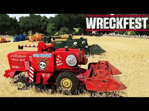 WRECKFEST - SCONTRO TRA MIETITREBBIE - GAMEPLAY ITA