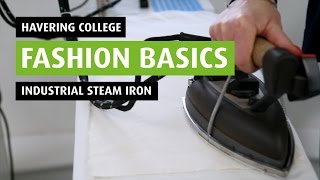 How to use the Industrial Steam Iron safely