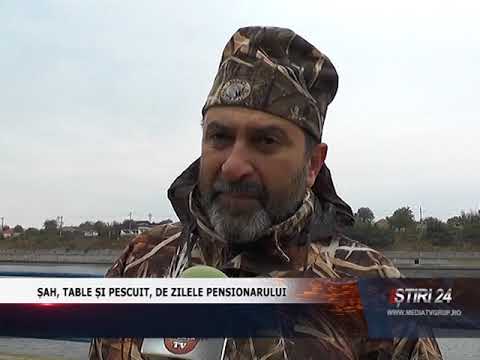 ȘAH, TABLE ȘI PESCUIT, DE ZILELE PENSIONARULUI
