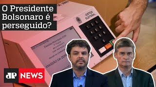 Adrilles e Piperno debatem o sistema eleitoral e possível perseguição a Bolsonaro