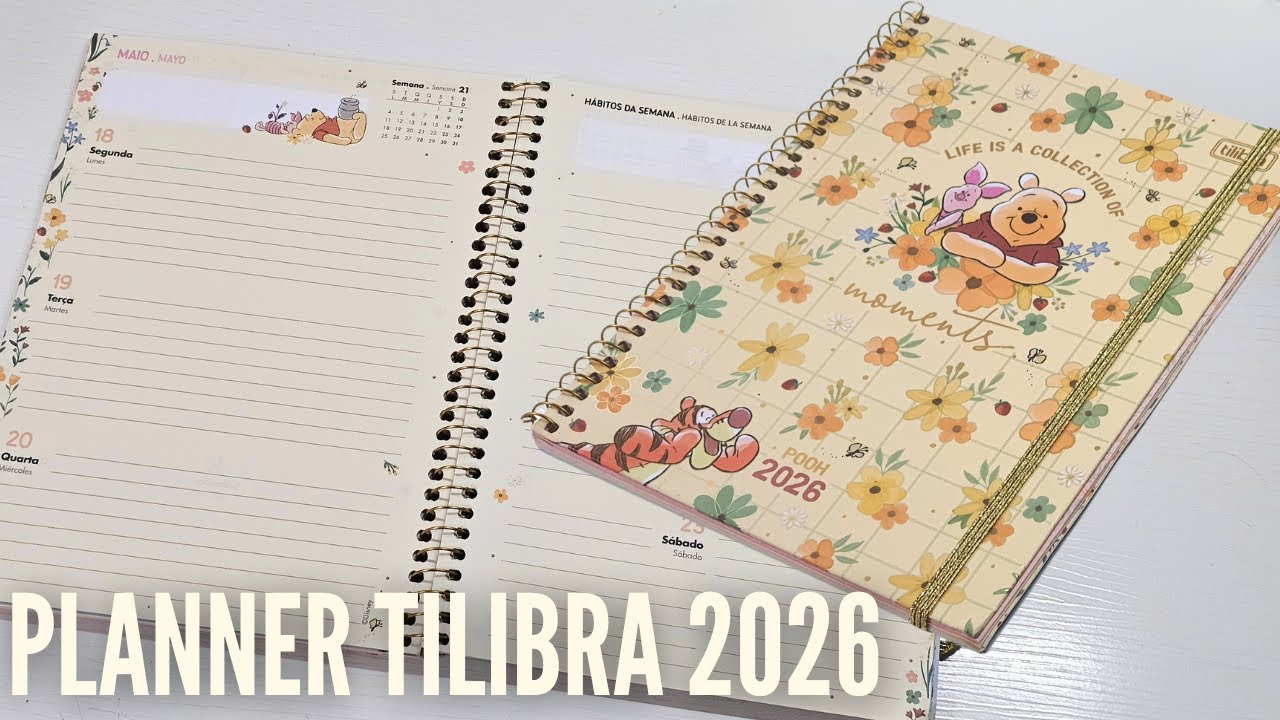 Review of the Tilibra 2026 Pooh Planner.