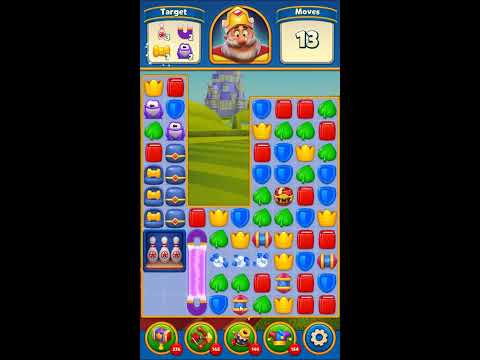 Royal Match Level 3711 - NO BOOSTERS GAMEPLAY 👑 | SKILLGAMING ✔️