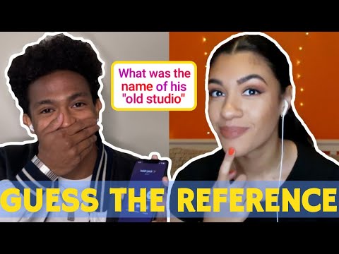GUESS THE REFERENCE with Noah Zulfikar (Kingston on The Next Step)