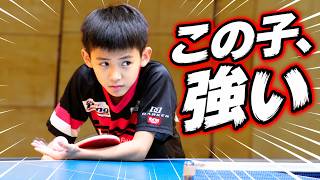 【小学生日本代表経験者と対決】ぐっちぃ vs 国際大会優勝・川口陽向選手｜市原市国際交流卓球大会