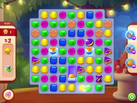 Homescapes Level 4139 With No Boosters - Bonus Scene With Austin