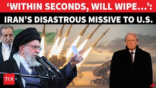 ‘Complete Disaster If…’: Iran FM's Dire Warning As Trump Weighs Military Strike | Full Detail