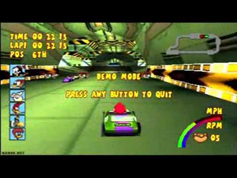 Woody Woodpecker Racing Playstation