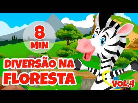 Diversão na Floresta com a Giramille Vol. 4 - Giramille 8 min | Desenho Animado Musical
