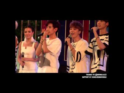 [FANCAM]140809 BOYFRIEND in Thailand Feat.Baitoey R Siam (OBSESSION + โป๊)