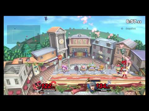 Smash Ultimate - Work Practice 1v1s - 2019-09-11 - LightWraith (Robin) vs Zephiel (Incineroar) 6