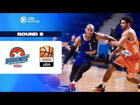 Buducnost VOLI Podgorica - ratiopharm ulm | Round 8 | EuroCup Basketball 2025-26
