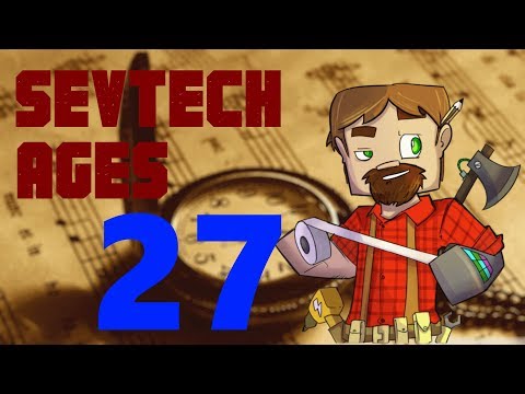 1.12 Modded Minecraft SevTech Ages: Episode 27: The Dark Forest!