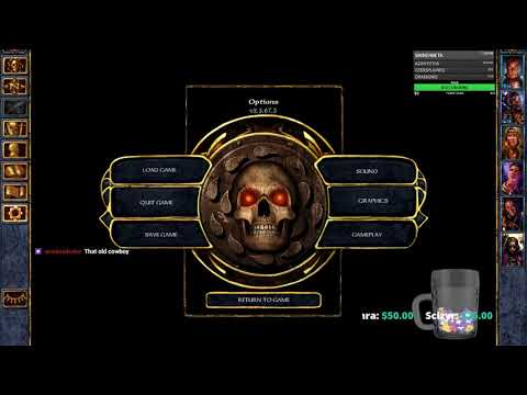 Baldur's Gate FMC playthrough HARDCORE SCS