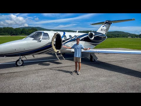 FIRST TIME FLYING A PRIVATE JET!