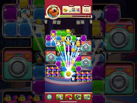 Toon Blast Level 4934 - No Boosters