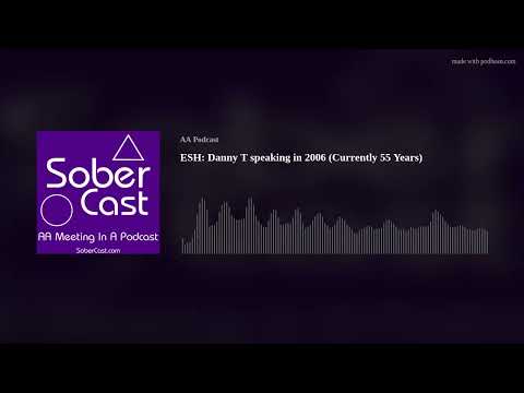 ESH: Danny T speaking in 2006 (Currently 55 Years)