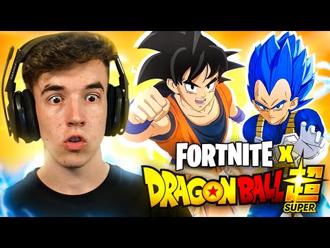 MI PRIMERA VICTORIA con GOKU en FORTNITE x DRAGON BALL