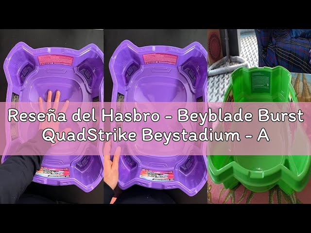 Vídeo relacionado con Hasbro - Beyblade Burst QuadStrike Beystadium - Arena para Juego de Combate - A Partir de 8 años