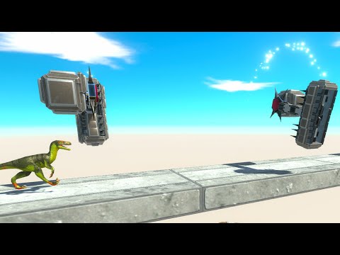 GOD HAMMER HITTING FROM THE SKY - Animal Revolt Battle Simulator ARBS