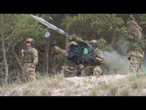 Canadian VSHORD Saab RBS-70 NG Live Fire