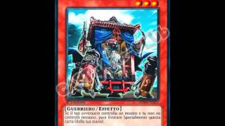 I Samurai Signori della Guerra Yu-Gi-Oh! Le Carte Singole