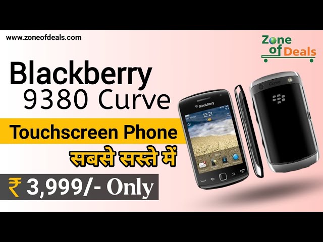 Vídeo relacionado con BlackBerry Curve 9380 - Smartphone (Pantalla táctil de 8,1 cm (3,2", cámara de 5 megapíxeles), Color Negro