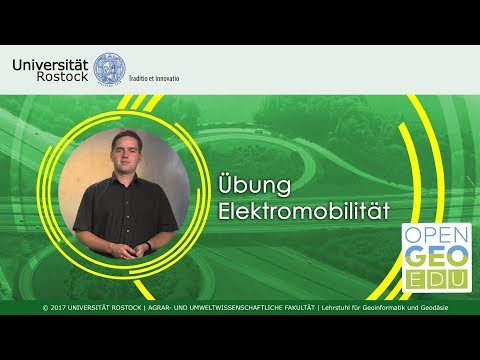 Elektromobilität und offene Daten - OpenGeoEdu Übung