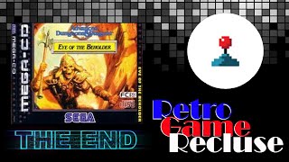 Eye of the Beholder (1994) Sega Mega CD ending [Retro Gaming]