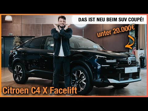 Citroen C4 X Facelift (2025) Das ist alles NEU beim SUV Coupé unter 20.000€! Review | Preis | Test