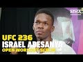 UFC 236: Israel Adesanya Says If He Were Robert Whittaker, He Would Have Relinquished Title