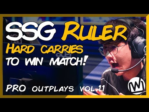 SSG Ruler Hard Carries Team to Win Match | Top 10 Outplays Vol. 11