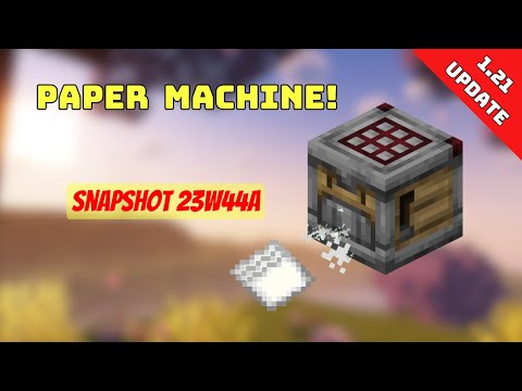 Ultimate Auto Paper Farm in Minecraft 1.21