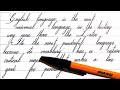 Very Neat Writing With Ballpoint Cursive Writing With Ballpoint ️ How To Improve Handwriting