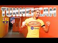 TUNNEL CAM BARÇA - ATLÉTICO MADRID : CELEBRATIONS! ??