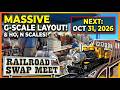Phoenix Model Train Swap Meet 2026! | G-Scale Layout, Vendor Interviews & Club President