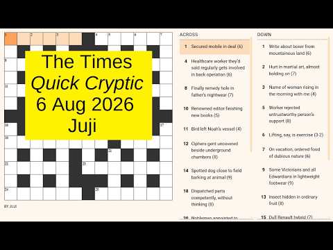 The Times Quick Cryptic 3373