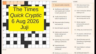 The Times Quick Cryptic 3373