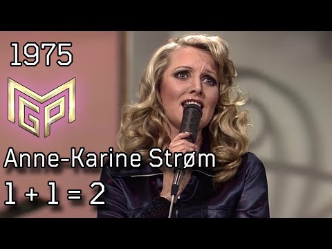 Melodi Grand Prix 1975 – C2. 1 + 1 = 2 – Anne-Karine Strøm