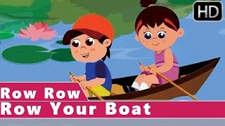 Row Row Row Your Boat | Kids Nursery Rhymes