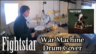 Fightstar - War Machine (Drum Cover by Ciaran Fletcher) HD