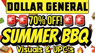 🌭$0.38 & UP!🌭70% OFF SUMMER BBQ DRINKS & SNACKS AT DOLLAR GENERAL‼️FUTURE PENNY VISUALS & UPC’S‼️