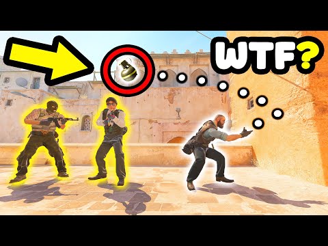 UNLUCKY 0.0001% NADE MOMENT! - CS2 BEST MOMENTS #110
